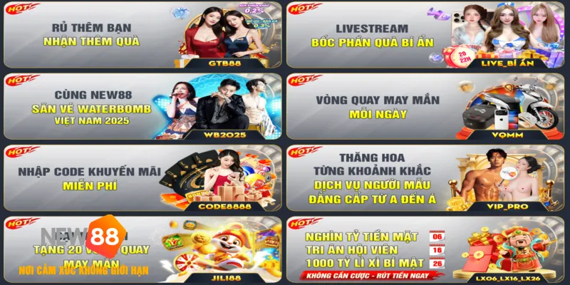 Chỉ dẫn chi tiết giúp hội viên NEW88 nhận thưởng vòng quay may mắn